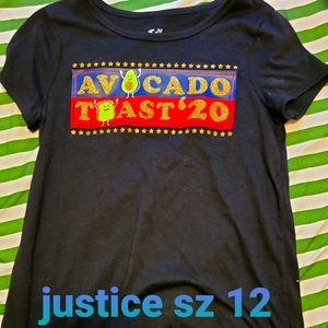 Justice short sleeve tee